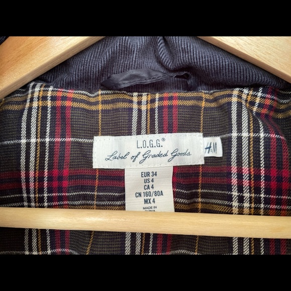 Navy puffer vest - Picture 5 of 14